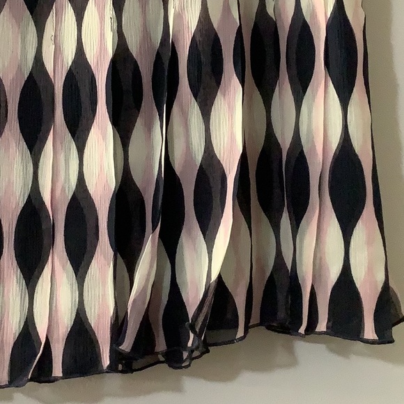 Jones New York Collection  Pink and Black Skirt - Picture 3 of 6